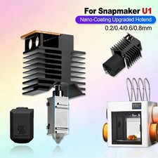 For Snapmaker U1 Hotend Quick Detachable Hardened Steel Nozzle 0.2/0.4/0.6/0.8mm picture