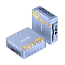 GEEKOM AX8 Max Mini PC with AMD Ryzen 7 8745HS Dual 2.5GbE LAN Port(Beat Ryze... picture