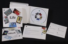 Apple iLife 08 Computer Software MB015Z/A Book in Box With iWork Trial CD Disc picture