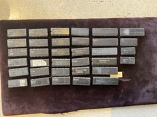 Lot Of 34 Konami Miscellaneous Assorted Eprom Chips picture