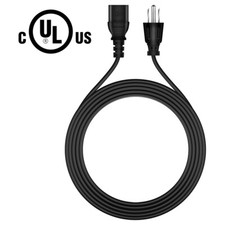 6ft UL AC Power Cord Cable For Lenovo Legion Y25-25 LED PC computer monitor US picture