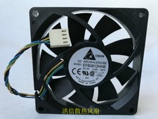 DELTA EFB0812HHB 8015 12V 0.40A 80mm PWM Gale Volume Cooling Fan 4pin picture