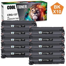 1-10PK CRG137 Toner Cartridge for Canon 137 ImageClass LBP151dw MF232w D570 Lot picture