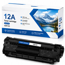12A Q2612A 1PK Black Toner Cartridge Compatible for LaserJet3015 M1005 LBP2900 picture