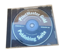 Printmaster Gold Version Windows 3.1 Windows 95 Publishing Suite picture