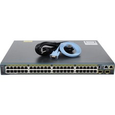 Cisco Catalyst WS-C2960S-48FPD-L 48P 1GbE 740W PoE 2P SFP+ Switch picture