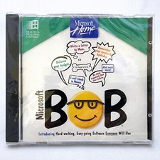 RARE Vintage Microsoft BOB for Windows CD (1994) FACTORY SEALED BRAND NEW picture