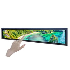 24inch 1920x360 Android11 Capacitive Touch LCD Monitor USB AutoPlay IPS LCD picture