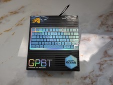 Glorious GPBT Premium Dye Sublimated Keycaps 114 Keycap Set - Ocean Blue picture