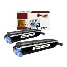 2Pk LTS 644A Q6460A Black Compatible for HP LaserJet 4730 4730x MFP Toner picture