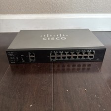 Cisco RV345 Dual WAN Gigabit VPN Router 16-Port Switch w/8 PoE+Ports picture