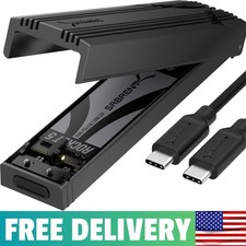 SABRENT USB C Nvme Enclosure, Tool-Free M.2 SSD Case for 2230-2280, 10Gbps USB 3 picture