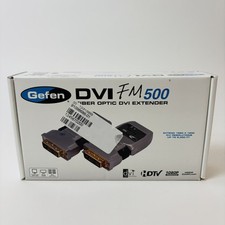 Gefen DVI FM 500 Extender Fiber Optic EXT-DVI-FM500 Brand New In Box picture