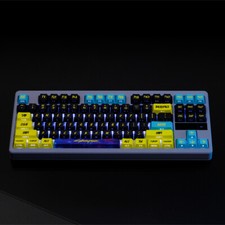 NEW PBT Cyberpunk Theme Keyboard Keycaps Cherry Profile Set For MX picture