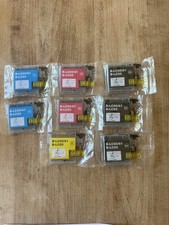 Unopened New  Brother LC61 Printer Ink Cartridges (8) picture