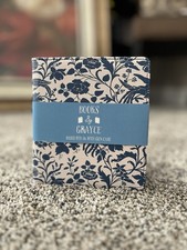 BOOKS BY GRAYCE OASIS 9TH & 10TH GEN Kindle Case EReader Blue Floral Pattern picture