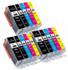 15PK PGI-280XXL CLI-281XXL Ink Cartridges for Canon TR8520 TS8120 TS9520 TS9521C picture