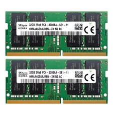 Hynix 64GB (2X32GB) DDR4 3200MHz PC4-25600 2RX8 SODIMM Memory Ram HMAA4GS6AJR8N picture