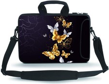 14 15 15.4 15.6 inch Messenger Bag Carrying Case Sleeve with Handle Accessory... picture