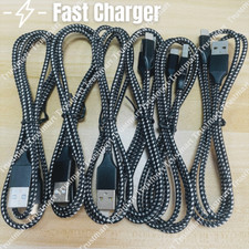 3/6Pack Fast Charger Cable Heavy Duty For iPhone 13 12 11 X XR 8 7 Charging Cord picture