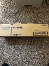 Kyocera Copystar TK-808K Black Toner Cartridge Genuine OEM Original picture