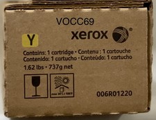 Genuine Xerox 006R01220 Yellow Toner, Brand New Sealed Box, We Ship Fast picture