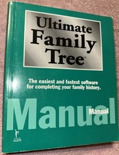 Ultimate Family Tree Deluxe PC CD research relatives mother father genealogy picture