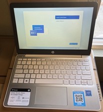 HP Stream 11-ak1012dx Laptop – Pearl White USED/Read description picture