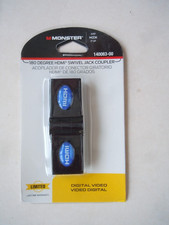 HDMI Coupler Swivel  Monster 140083-00 New 180 Degree picture