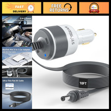 10FT Flat Cable Mini Car Adapter for Starlink - 24V Signal Booster, Easy Install picture