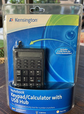 Kensington Windows Notebook Keypad, Calculator with 2 USB Ports New in Package picture