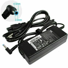 Genuine OEM 90W HP AC Adapter Charger blue tip 19.5V 4.62A Pavilion 710413-001 picture
