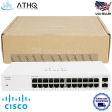 Cisco Business CBS110-24T (NA) 24-Port Gigabit Unmanaged SMB Switch SFP Refresh picture