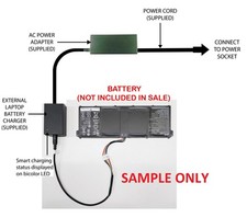 External (Standalone) Laptop Battery Charger for MSI Internal Batteries MSI04 picture