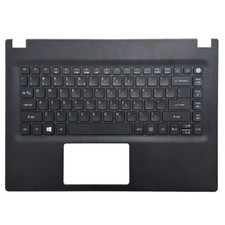 For Acer Travelmate P248-M P248-MG Upper Palmrest Keyboard Black 6B.VBEN2.001 picture