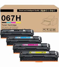 067H High Capacity Compatible Laser Toner Set BK/C/M/Y for Canon picture