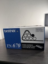 NEW Genuine Brother TN-670 Black Mono Laser Toner Cartridge HL-6050D HL-6050DN picture