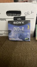 Sony DVD+R 3 Pack 120 Min 4.7GB 1x-16x AccuCORE Discs picture