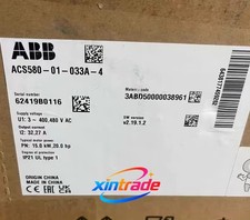 Free Tax  1pc ABB ACS580-01-033A-4 frequency converter 3PH 15KW picture