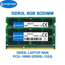 Q-PERTORS DDR3L 8GB 16GB 32GB 1333MHZ 1.35V SO-DIMM Laptop Memory RAM Non-ECC picture