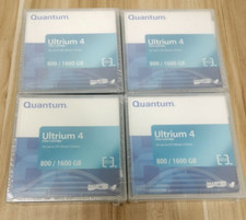 4-Pack Quantum Ultrium 4 800/1600GB Data Cartridges*SEALED * picture