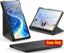 Slim Foldable Book-Style Cover Case for Samsung Galaxy Tab A11 Plus 11 Inch, Bla picture