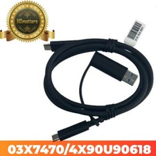 Genuine Lenovo Hybrid USB-C Cable with USB-A Adapter Cable 4X90U90618 03X7470  picture