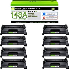 8PK 148A Toner Cartridge with Chip for HP LaserJet Pro 4001dw 4001n MFP 4101fdw picture