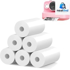 Eco-Friendly 6 Rolls Instant Camera Refill Paper - Perfect for Arts & Crafts picture