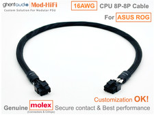 ⚡️16AWG CPU 8-Pin Cable for ASUS ROG STRIX 850W Gold -📏70cm / 27 inch picture