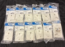 ICC IC630E60WH Single-Gang Faceplate, 6P6C, White (Lot of 12) picture