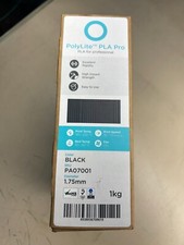 New - Polymaker PA07001 Black  1.75mm 3D Printing Filament PolyLite PLA Pro 1kg picture