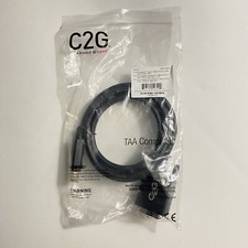 C2G 6ft DisplayPort to DVI Adapter Cable Male/Male DVI-D 1920x1200 #54329 picture