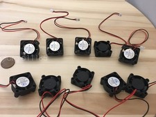 10 Pieces - 24v - Fan 25mm x 25 x 10 Brushless Cooling  small micro Flow CFM picture